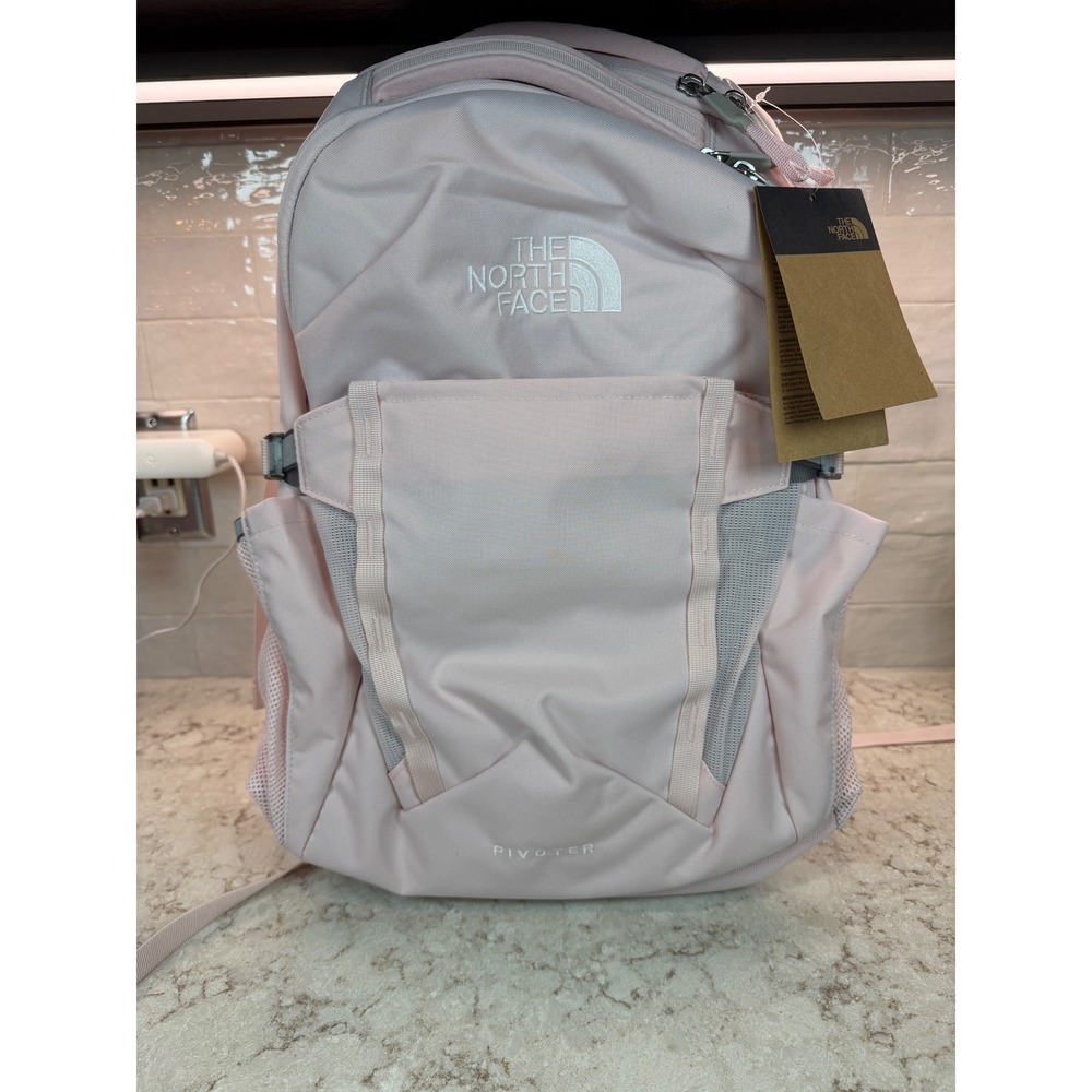 The North Face Pivoter Backpack Purdy Pink TNF White NWT